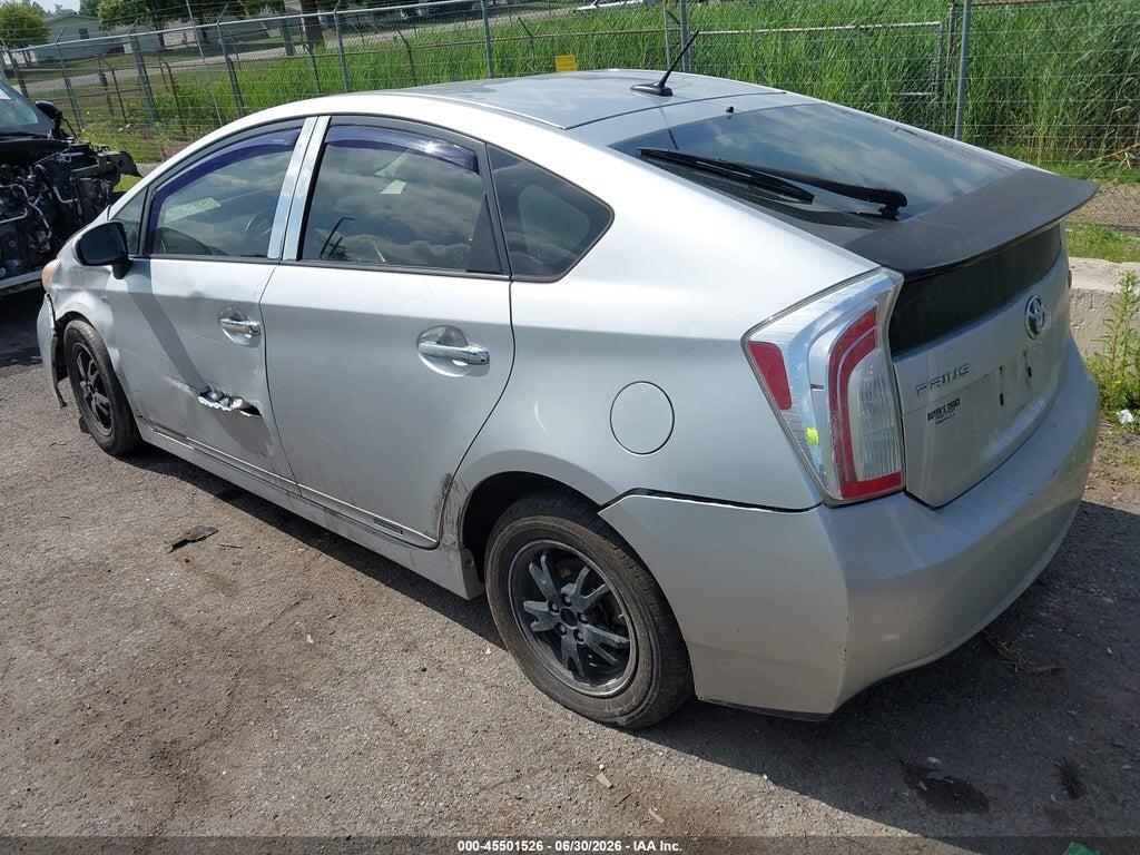 JTDKN3DU3C5421498 2012 TOYOTA PRIUS photo no. 3