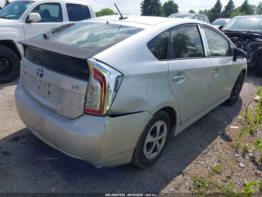 JTDKN3DU3C5421498 2012 TOYOTA PRIUS photo no. 4