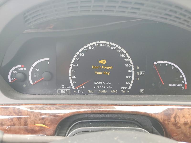 2011 MERCEDES-BENZ S 63 AMG — Фото 9 из 12