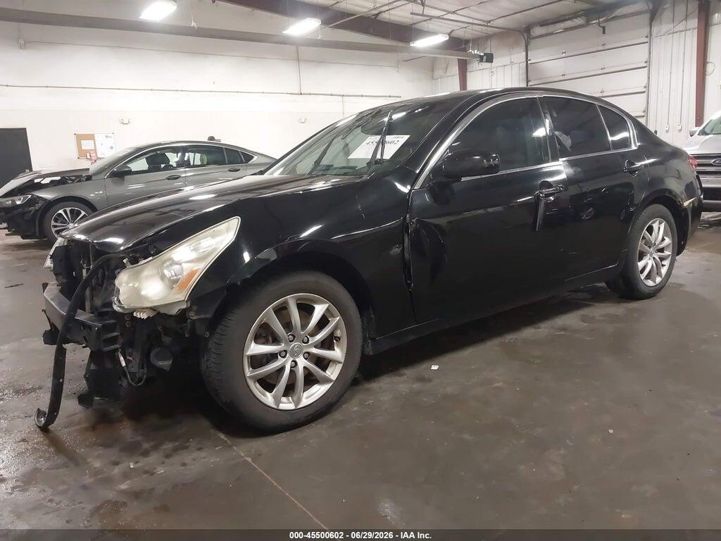 JNKBV61F27M802583 2007 INFINITI G35X photo no. 2