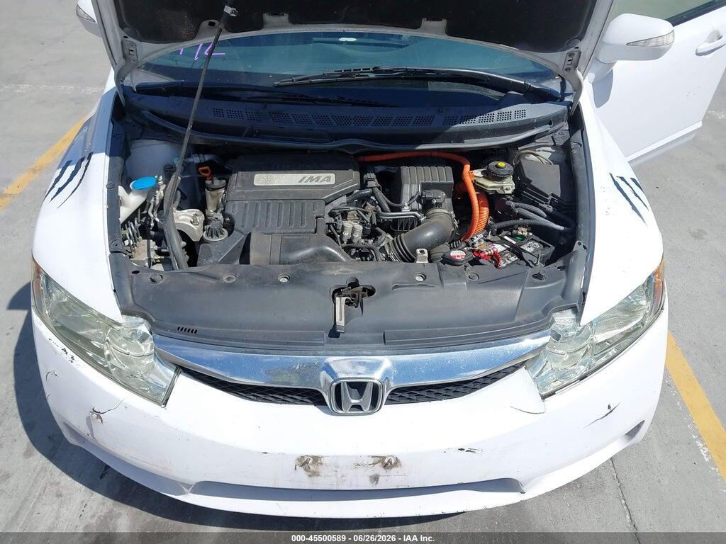 JHMFA3F28AS007560 2010 HONDA CIVIC HYBRID photo no. 10