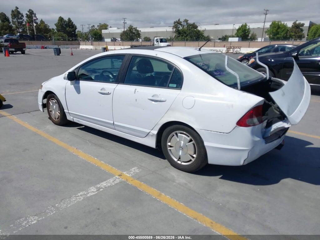 JHMFA3F28AS007560 2010 HONDA CIVIC HYBRID photo no. 3