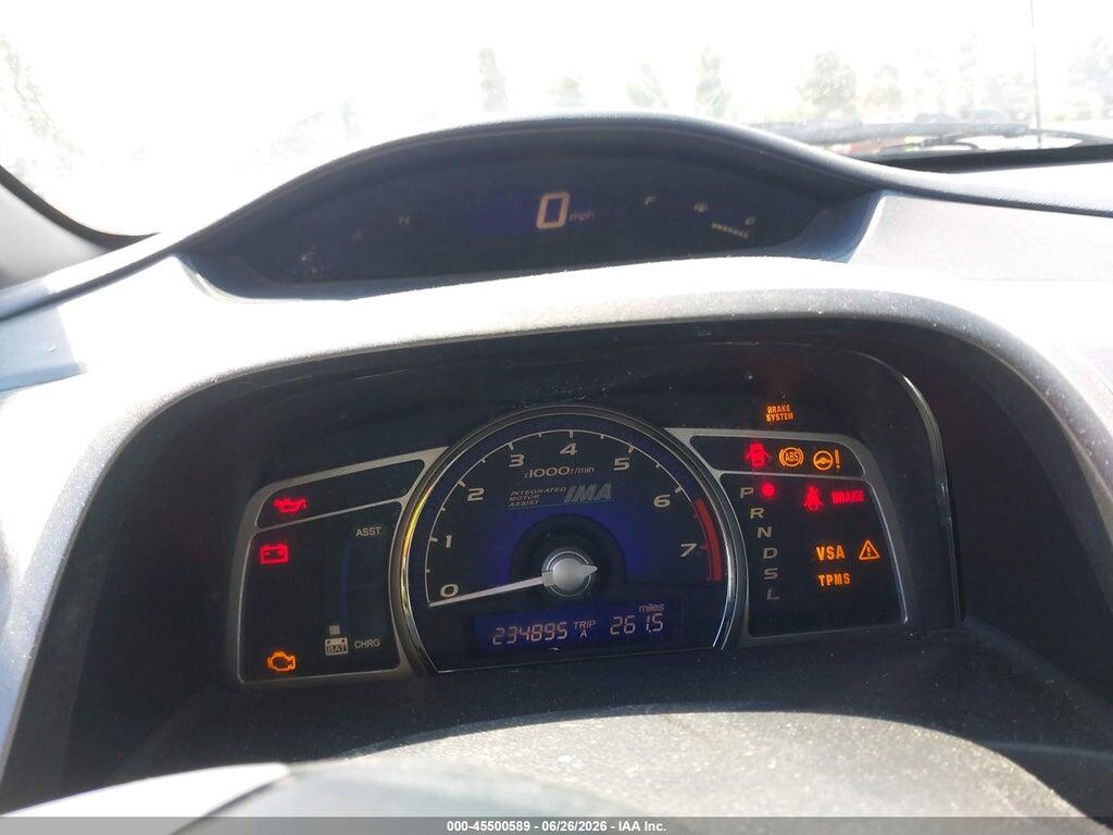 JHMFA3F28AS007560 2010 HONDA CIVIC HYBRID photo no. 7