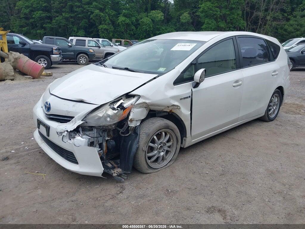 JTDZN3EU0C3109759 2012 TOYOTA PRIUS V photo no. 2