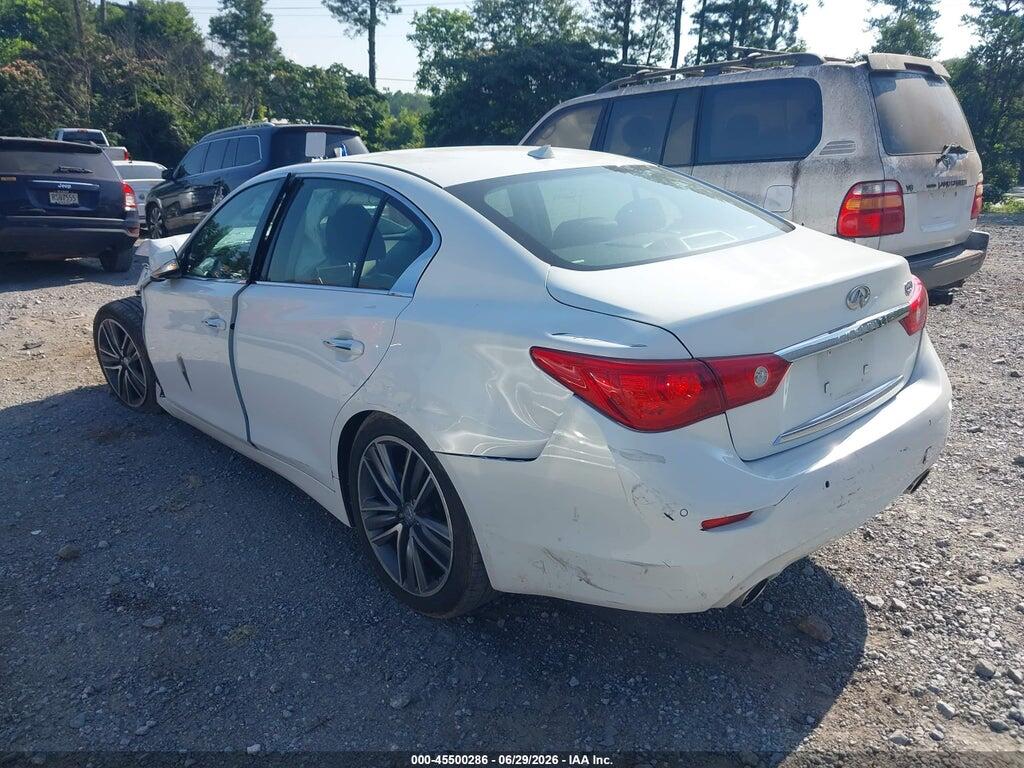 JN1BV7AP3FM337216 2015 INFINITI Q50 photo no. 3