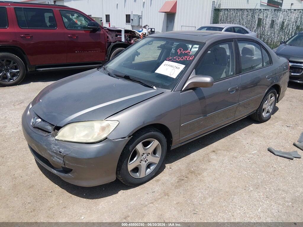 1HGES26784L020258 2004 HONDA CIVIC photo no. 2