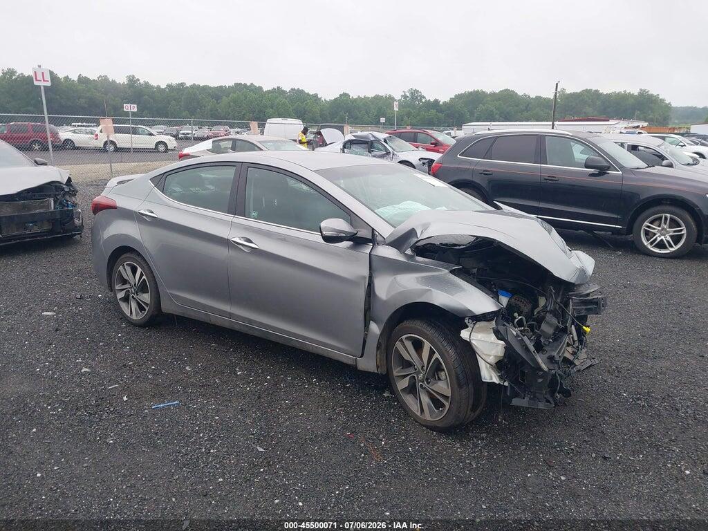 KMHDH4AE0FU453706 2015 HYUNDAI ELANTRA photo no. 1