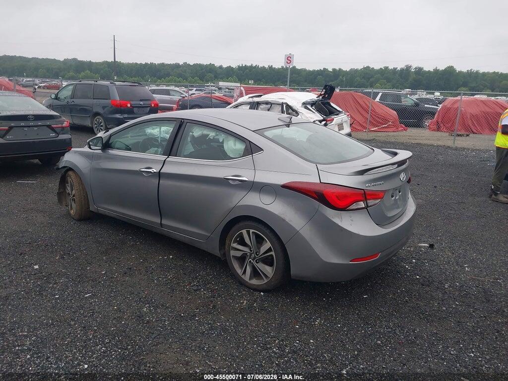 KMHDH4AE0FU453706 2015 HYUNDAI ELANTRA photo no. 3