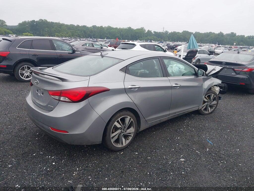 KMHDH4AE0FU453706 2015 HYUNDAI ELANTRA photo no. 4