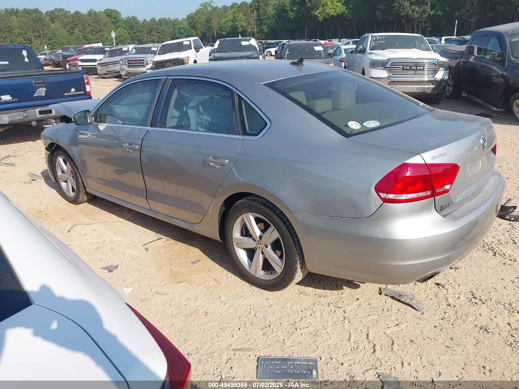 1VWBS7A31EC050963 2014 VOLKSWAGEN PASSAT photo no. 3