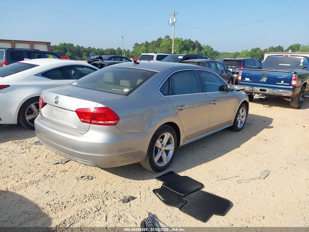 1VWBS7A31EC050963 2014 VOLKSWAGEN PASSAT photo no. 4
