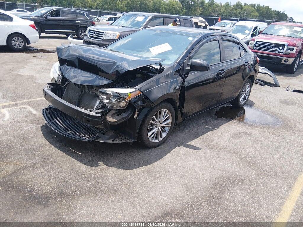 2T1BURHE2FC322588 2015 TOYOTA COROLLA photo no. 2