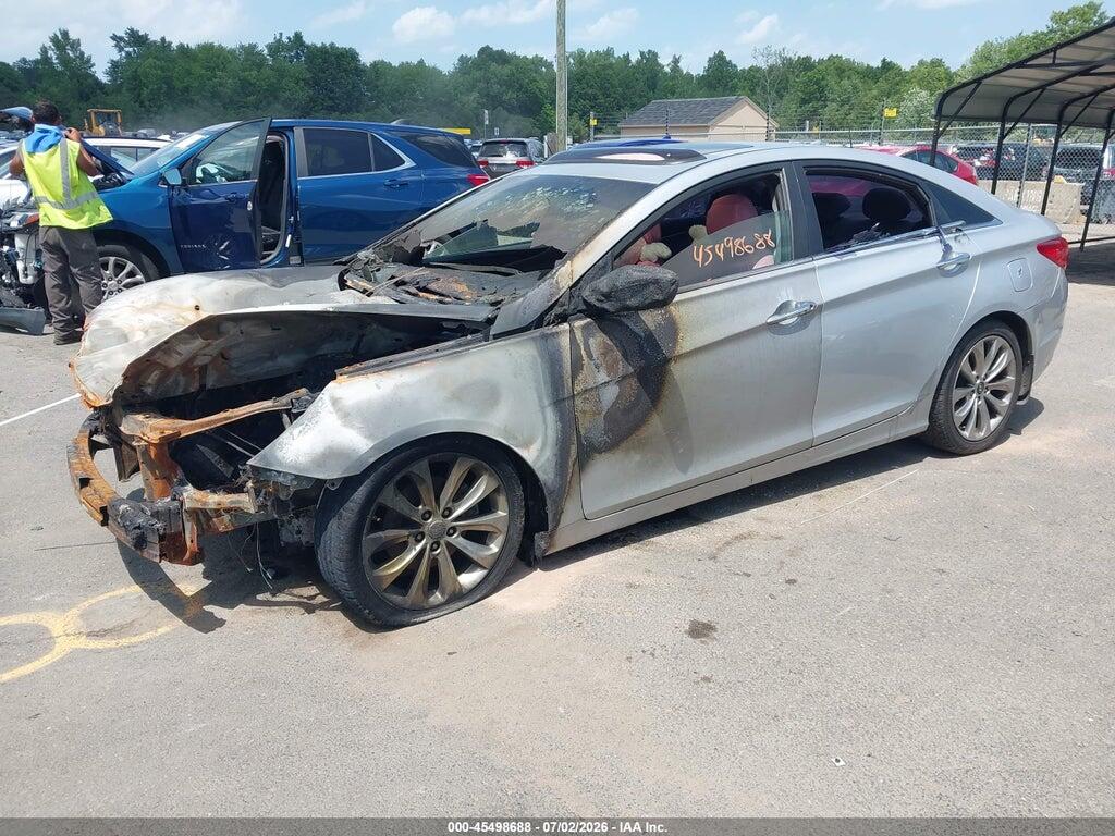 5NPEC4AC7DH611634 2013 HYUNDAI SONATA photo no. 2