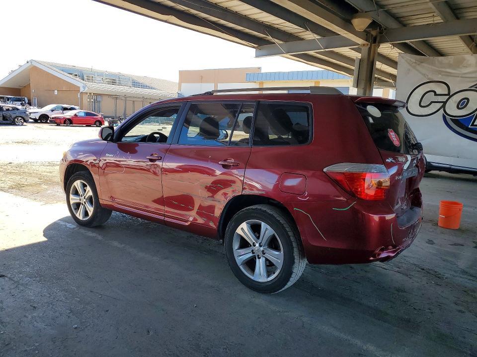 2008 TOYOTA HIGHLANDER — Фото 2 из 12