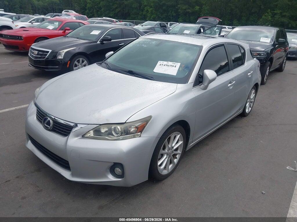 JTHKD5BH9B2034943 2011 LEXUS CT 200H photo no. 2
