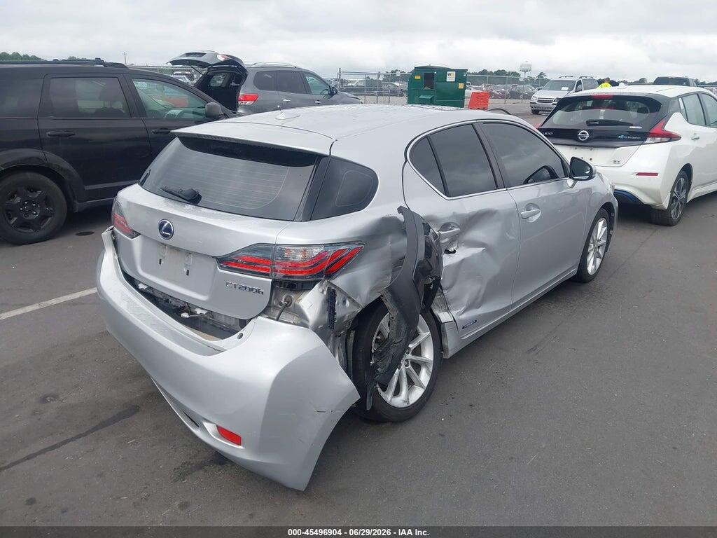JTHKD5BH9B2034943 2011 LEXUS CT 200H photo no. 4