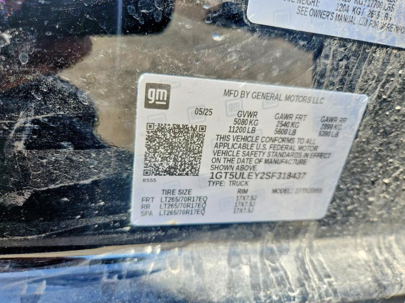 2025 GMC SIERRA K2500 HEAVY DUTY — Фото 13 из 13