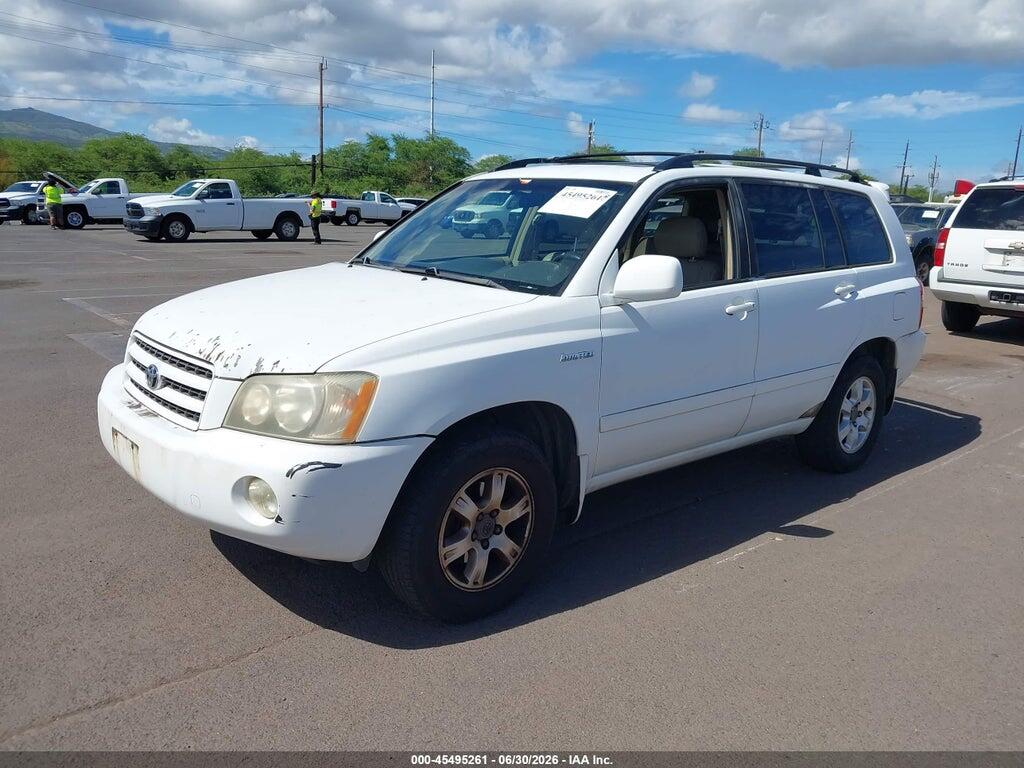JTEGF21A320028924 2002 TOYOTA HIGHLANDER photo no. 2