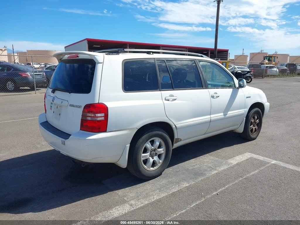 JTEGF21A320028924 2002 TOYOTA HIGHLANDER photo no. 4