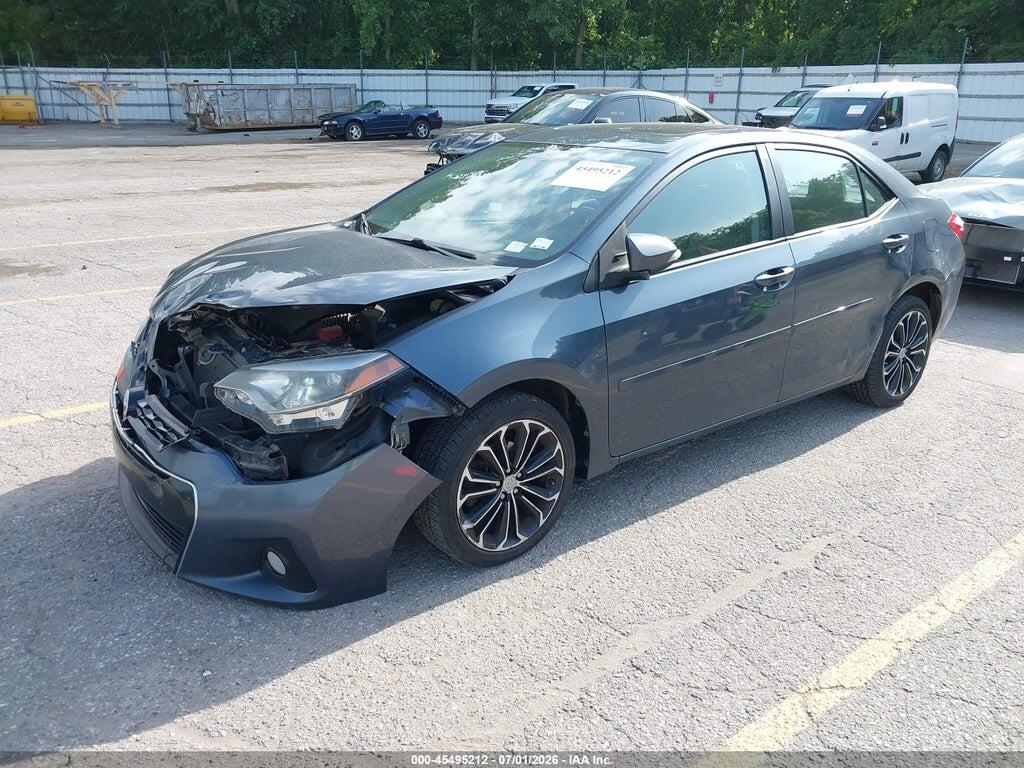 2T1BURHE5FC434592 2015 TOYOTA COROLLA photo no. 2