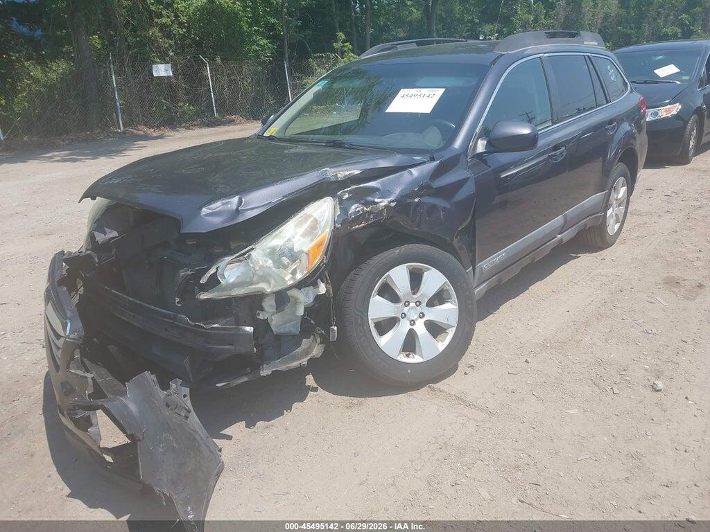 4S4BRBCC6A1320866 2010 SUBARU OUTBACK photo no. 2
