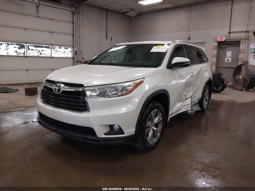 5TDJKRFH9FS113869 2015 TOYOTA HIGHLANDER photo no. 2