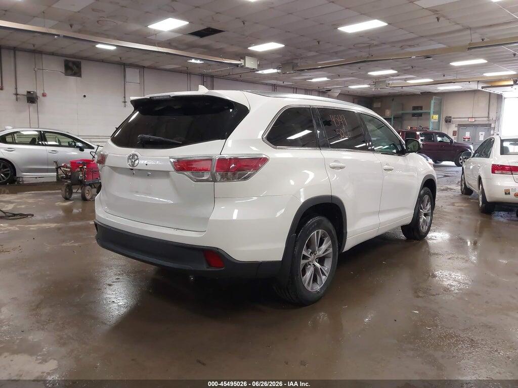 5TDJKRFH9FS113869 2015 TOYOTA HIGHLANDER photo no. 4