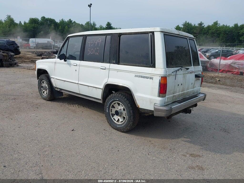 JACCH58E6K8906028 1989 ISUZU TROOPER photo no. 3