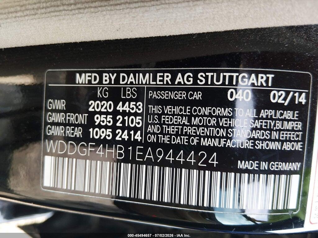 WDDGF4HB1EA944424 2014 MERCEDES-BENZ C 250 photo no. 9