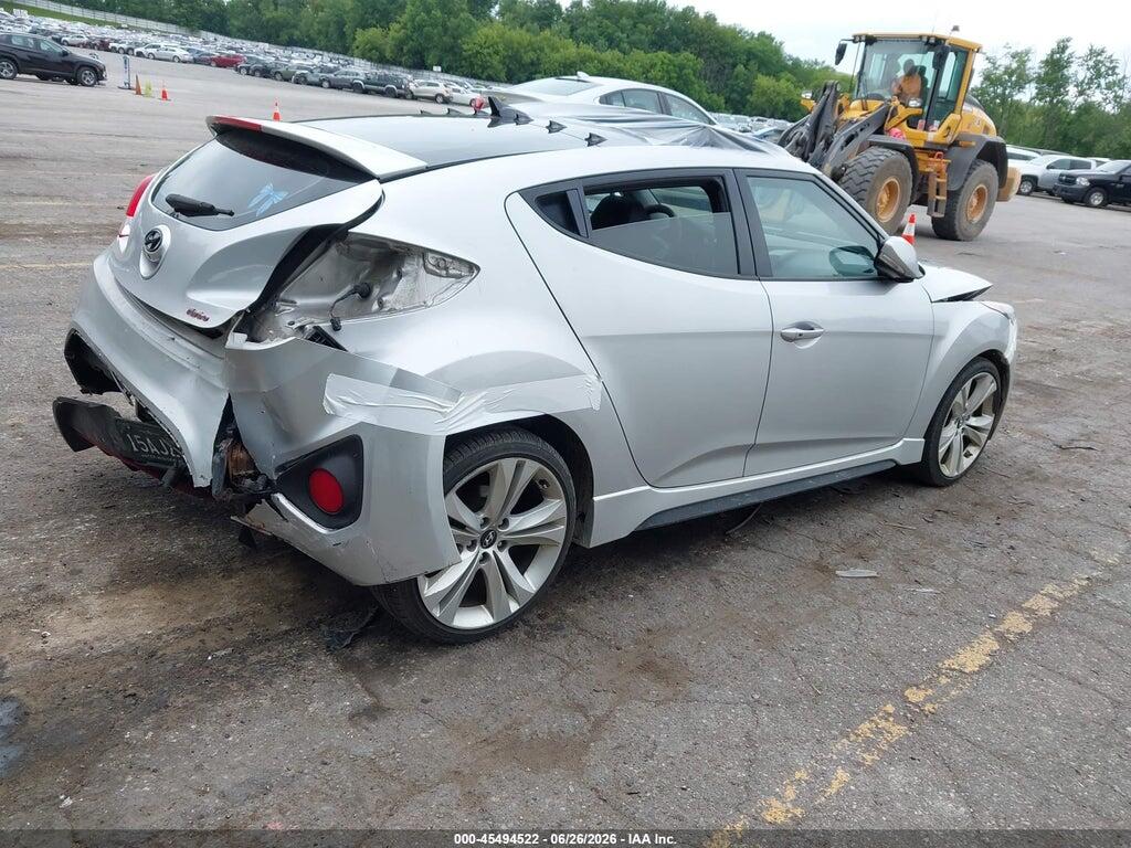 KMHTC6AE8DU116557 2013 HYUNDAI VELOSTER photo no. 4