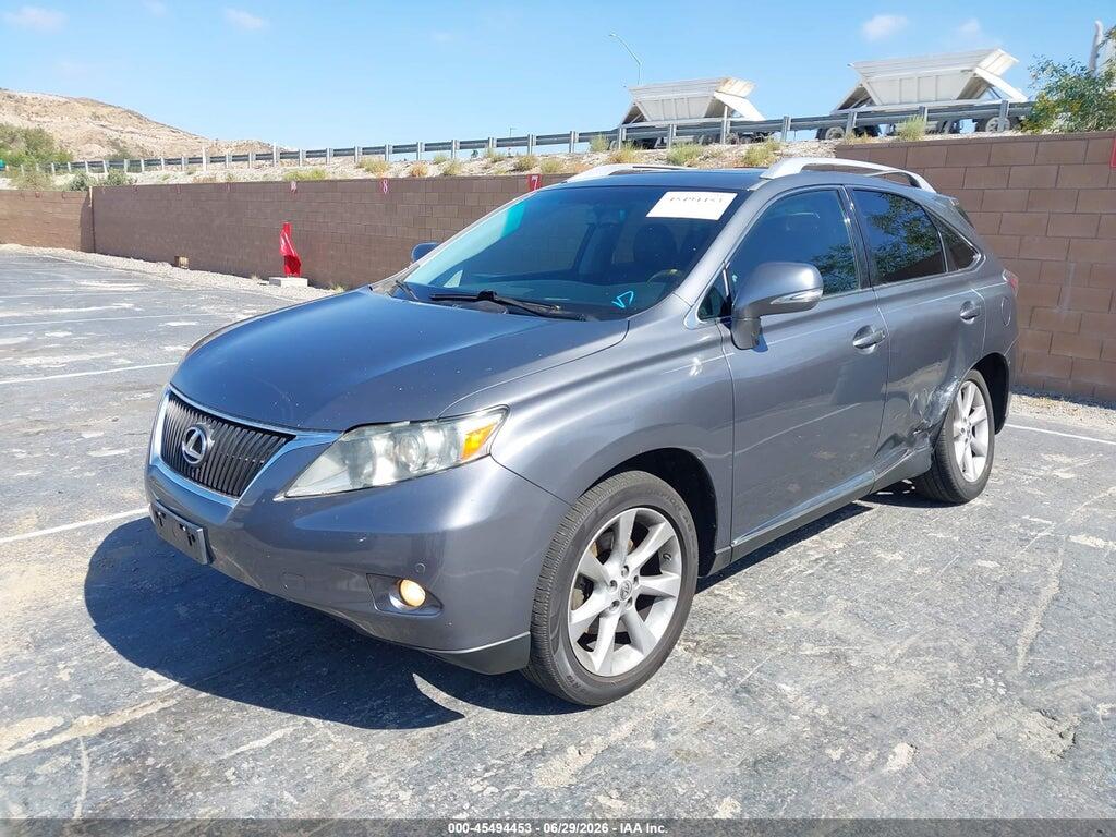 2T2ZK1BA9CC069501 2012 LEXUS RX 350 photo no. 2