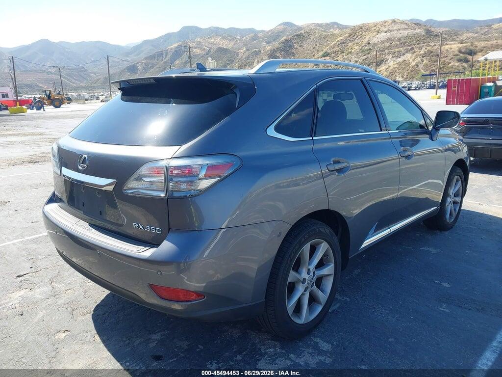 2T2ZK1BA9CC069501 2012 LEXUS RX 350 photo no. 4
