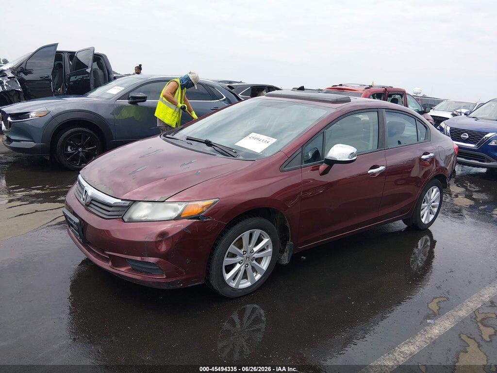 19XFB2F9XCE073541 2012 HONDA CIVIC photo no. 2