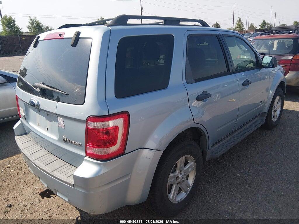 1FMCU49399KA43349 2009 FORD ESCAPE HYBRID photo no. 4
