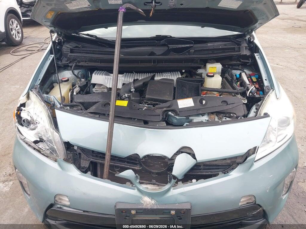 JTDKN3DUXF1889823 2015 TOYOTA PRIUS photo no. 10