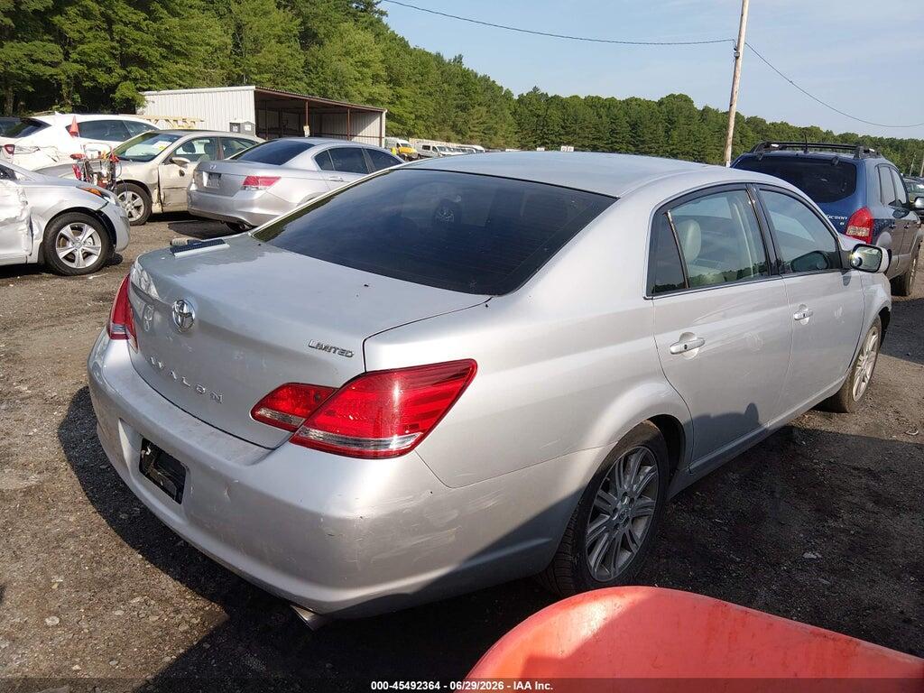 4T1BK36B95U046550 2005 TOYOTA AVALON photo no. 4