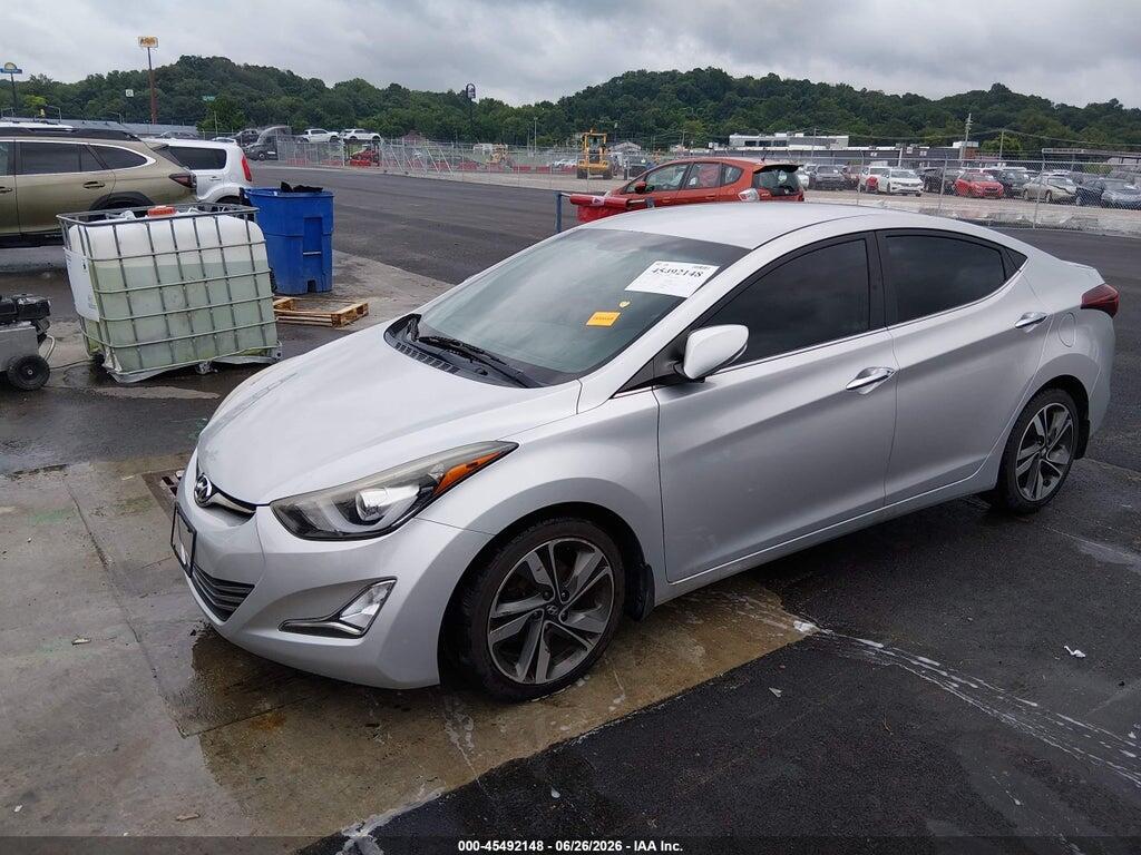 5NPDH4AE6FH608273 2015 HYUNDAI ELANTRA photo no. 2