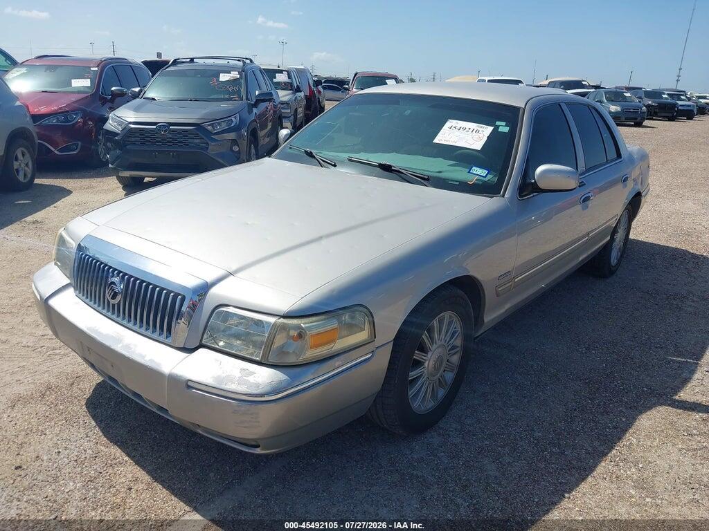 2MEHM75V59X636351 2009 MERCURY GRAND MARQUIS photo no. 2