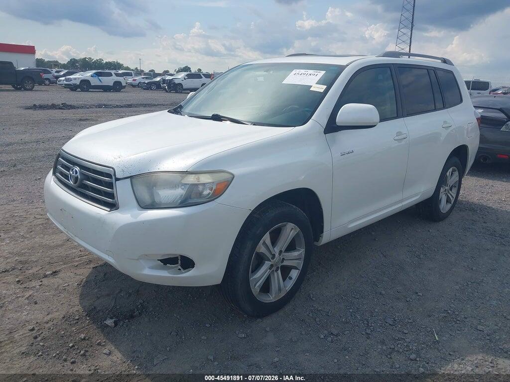 JTEES43A782029700 2008 TOYOTA HIGHLANDER photo no. 2