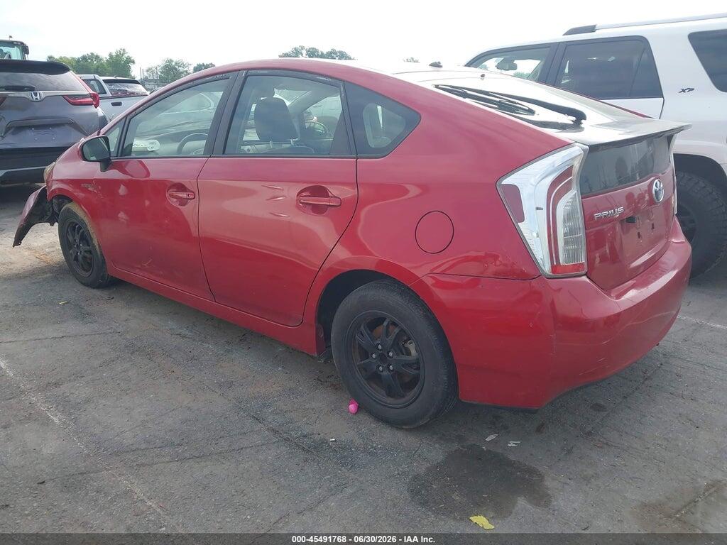JTDKN3DU1C1541212 2012 TOYOTA PRIUS photo no. 3