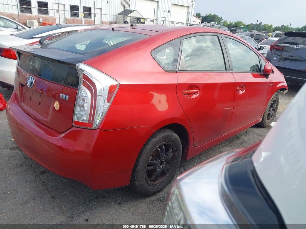 JTDKN3DU1C1541212 2012 TOYOTA PRIUS photo no. 4