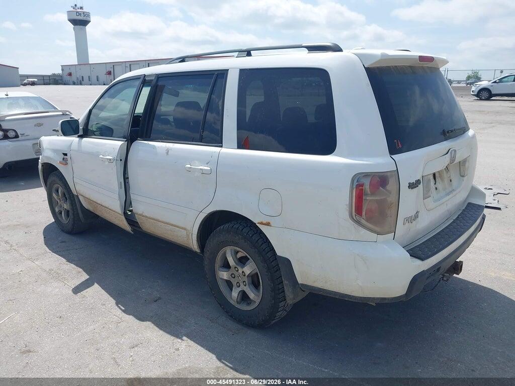 2HKYF18697H515379 2007 HONDA PILOT photo no. 3