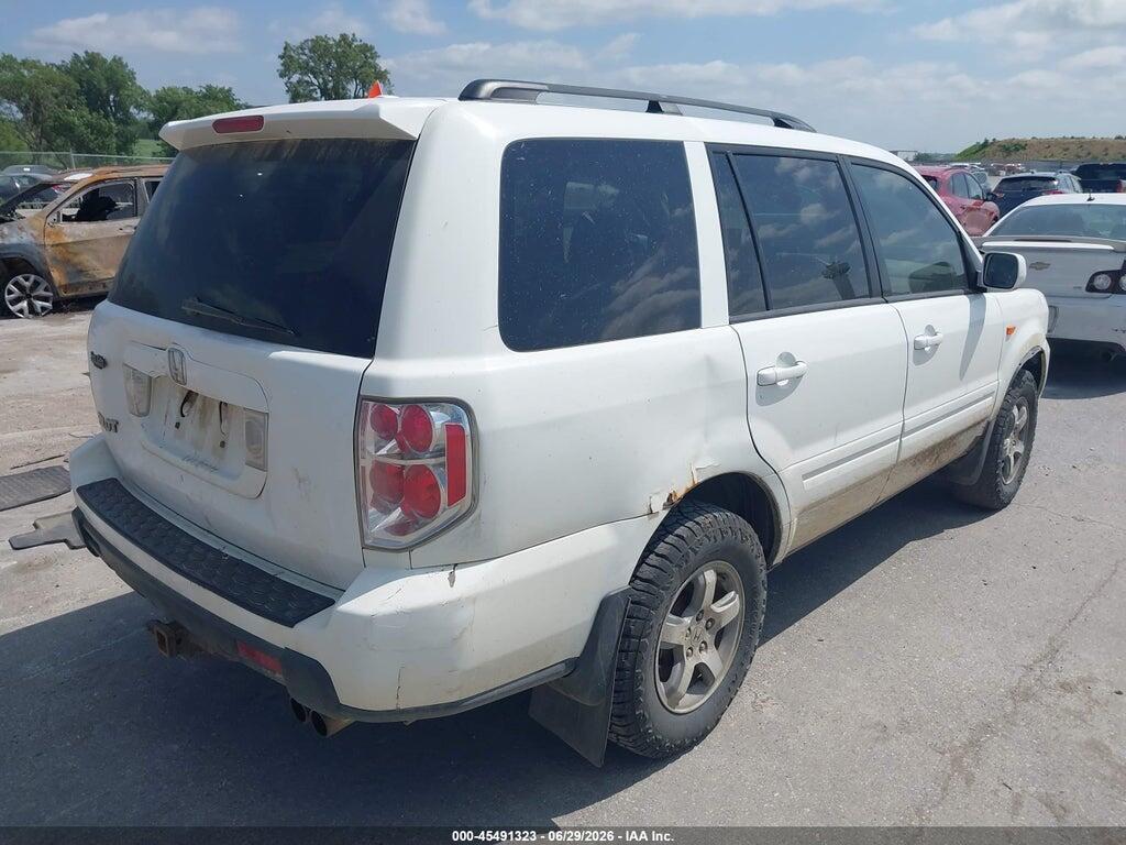 2HKYF18697H515379 2007 HONDA PILOT photo no. 4