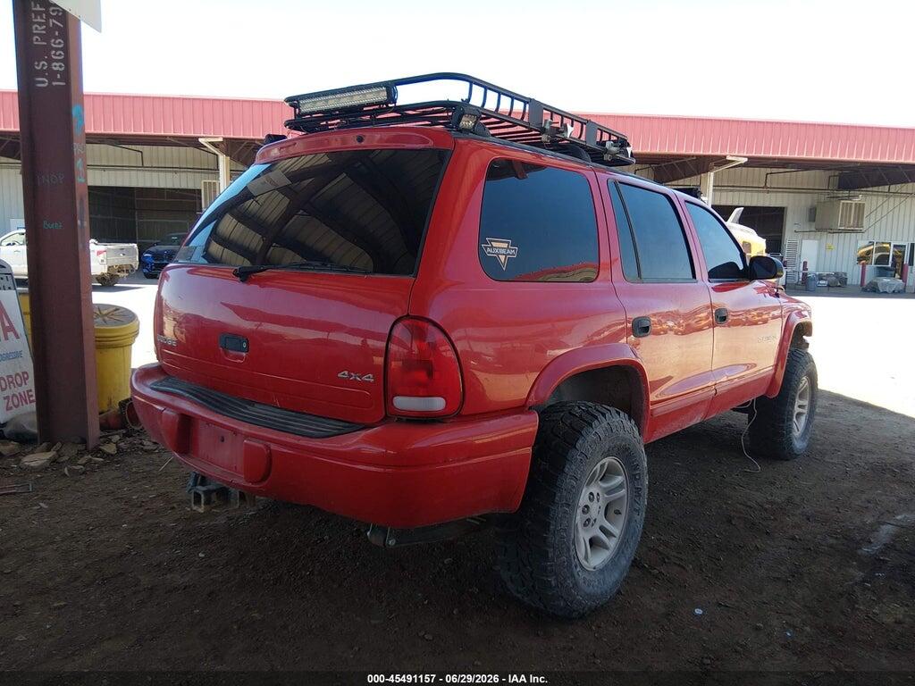 1B4HS28Z0YF286921 2000 DODGE DURANGO photo no. 4