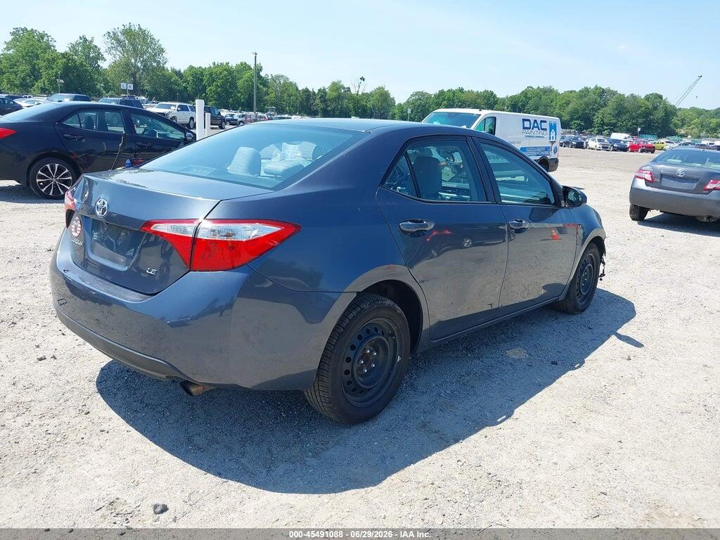 2T1BURHE9FC334141 2015 TOYOTA COROLLA photo no. 4