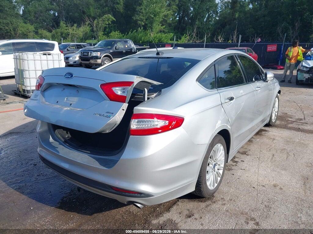 3FA6P0LU5ER193957 2014 FORD FUSION HYBRID photo no. 4