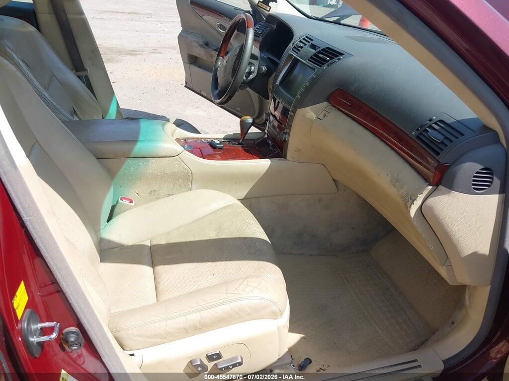 JTHBL46F685081800 2008 LEXUS LS 460 photo no. 5