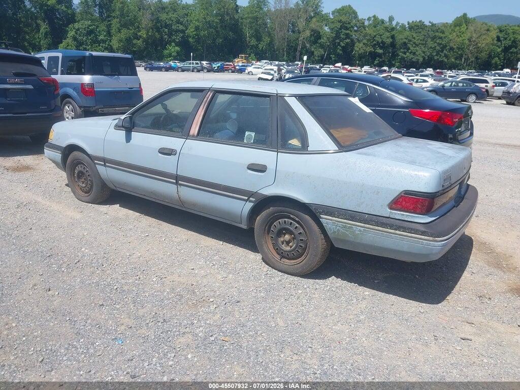2FAPP36X6KB179006 1989 FORD TEMPO photo no. 3