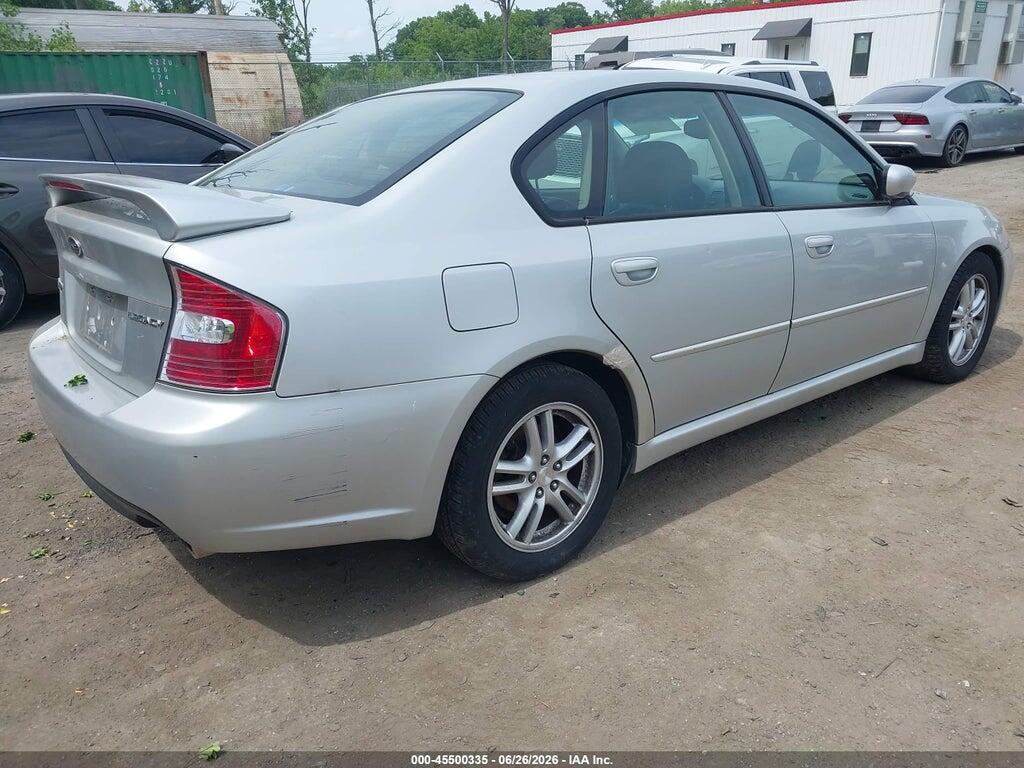 4S3BL626757220156 2005 SUBARU LEGACY photo no. 4