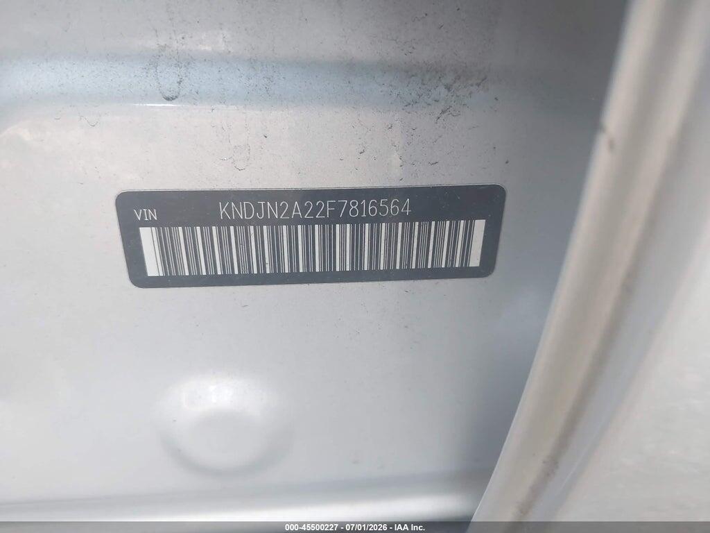 KNDJN2A22F7816564 2015 KIA SOUL photo no. 9